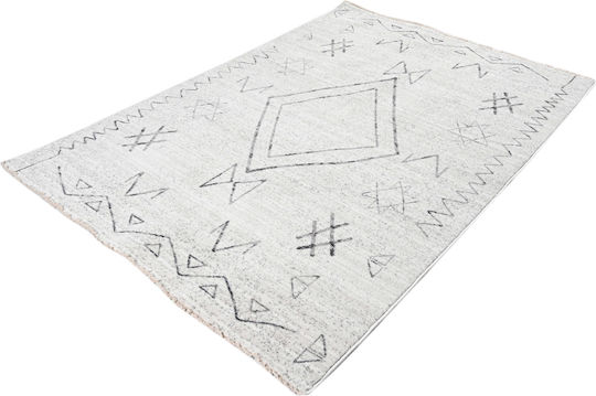Polcarpet Wohnzimmer Teppiche Mystic Kilvana 3650 160x230cm Silbergrau