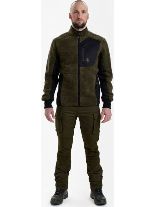 Deer Rogaland Κυνηγετική Ζακέτα Fleece Πράσινο