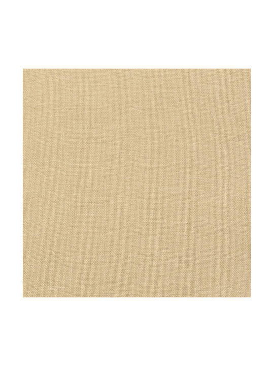 vidaXL Perne De Canapea De Grădină Cu Spătar Bej Melanj 2 Buc 50x150 Cm