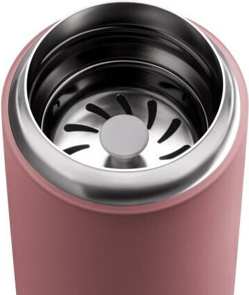 Fellow Glass Thermos Stainless Steel BPA Free 355ml Powder Pink