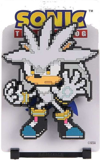 Sonic Hedgehog Modern Figgyz Συλλεκτικό Μαγνητάκι Silver Ύψος 11cm