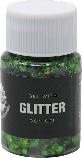 Grünes Glitzer Gel Körper Make-up 20g