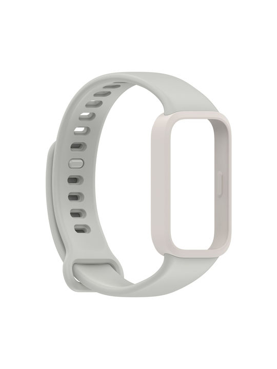 Strap Xiaomi Redmi Band 3 Smart Band 9 Active Silicone Starlight Grey