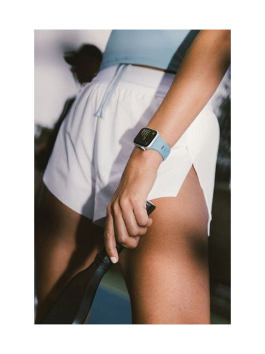 Nomad Tempo Waterproof Fkm Silicone Aluminum Strap Pin Optimized Apple Watch Ultra Series 49mm Tidal Blue Nm009742858