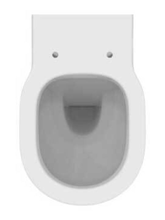Ideal Standard Concept Floor-Standing Toilet with Soft Close Cover White