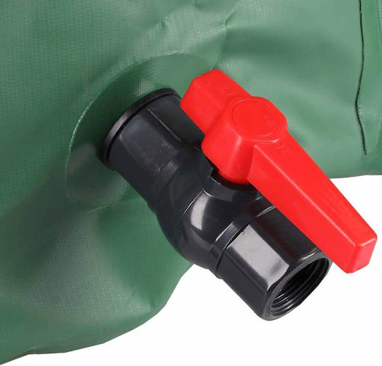 ikonka Plastic Water / Petroleum Storage Tank Cylindrical Vertical 500lt Green