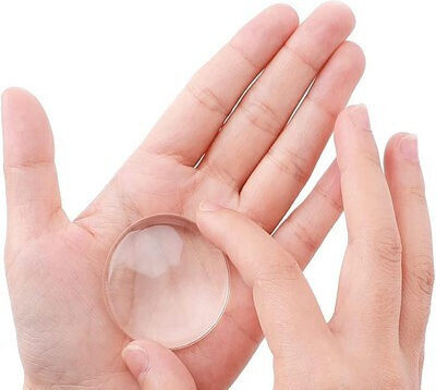 Adhesive Plastic Transparent Door Stoppers 4 Pieces