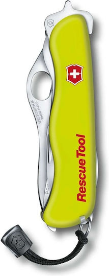 Victorinox Rescue Tool Mw Швейцарско Армейско Ножче Жълто в Калъф