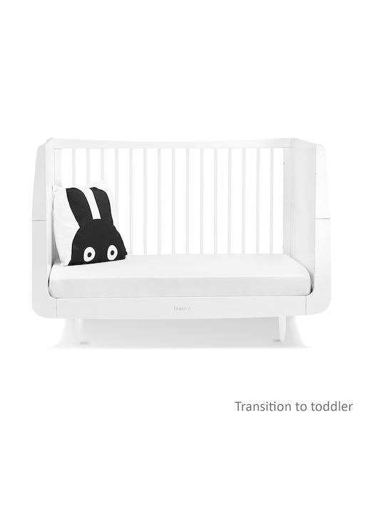 Snuz Schaukel Skandi Weißes Babybett