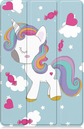 Techsuit FoldPro Flip Cover Rotating Unicorn (Lenovo Idea Tab 11.0 / Tab K11.0 Gen 2 Tb-336)