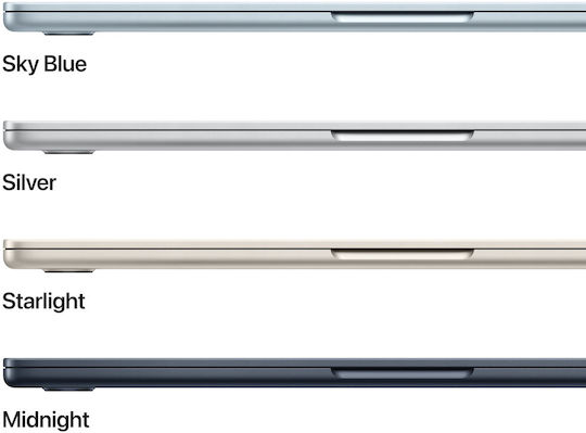 Apple MacBook Air 13.6" IPS Retina Display (M5-10-Core/16GB/512GB SSD/8-Core GPU) Silver (GR Keyboard)