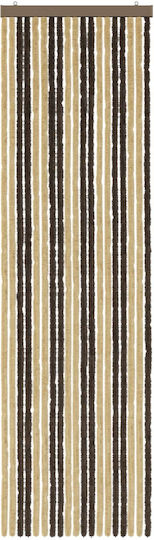 vidaXL Κουρτίνα Πόρτας Καφέ 56x200cm 42034430
