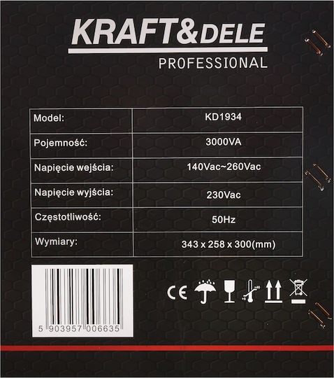 Avr Spannungsregler 3000va 230v Kd1934