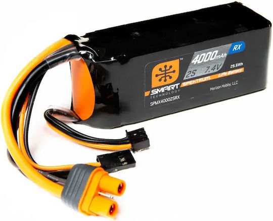 Rx Empfänger Batterie 4000mAh 2s 7,4V Smart Lipo