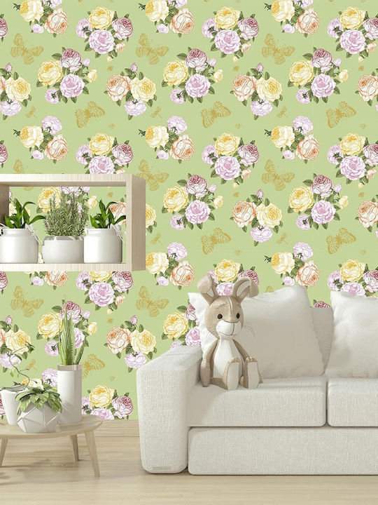 Tapet Autocolant de Perete Wall Verde 600x40cm