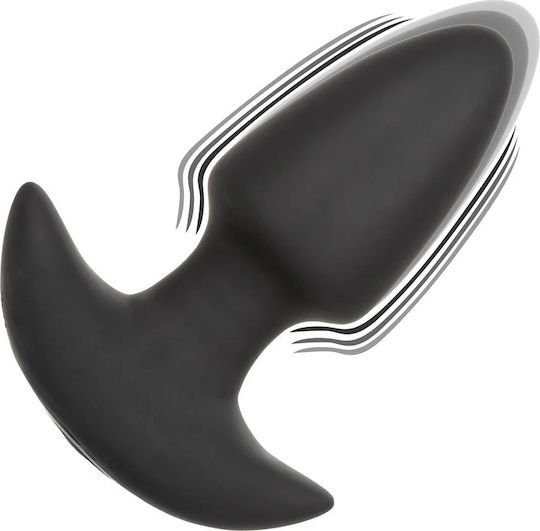 Calexotics Thrusting Πρωκτική Σφήνα με Δόνηση Μαύρη