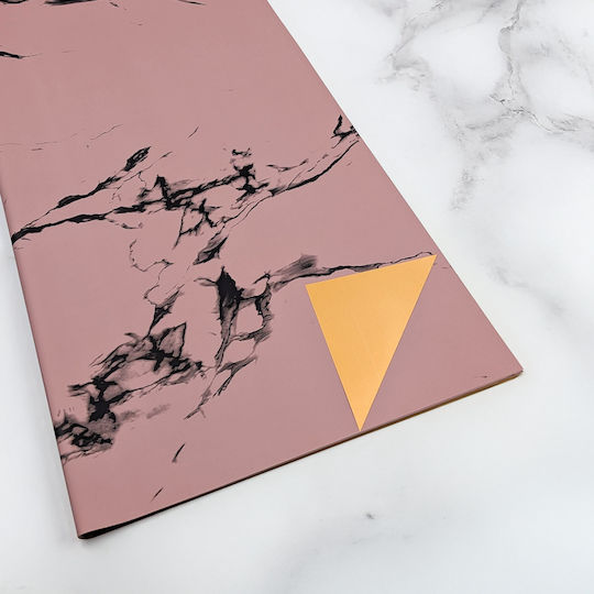 Floral Foil Stone&shine Peony Pink Sheets 56x56 Cm 20 Pcs