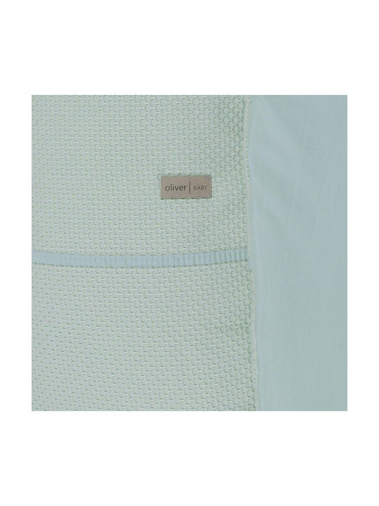 Baby Oliver Baby Bettlaken Set Für Wiege Baumwolle Des 453 Grüne 75x110cm Baby Oliver Baby Bettlaken Set Für Wiege Baumwolle Des 453 Grüne 75x110cm