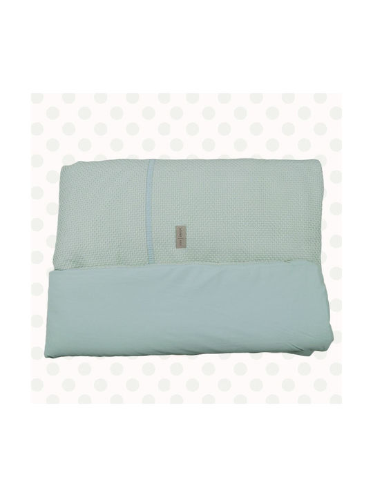 Baby Oliver Set Baby Sheets Cradle Cotton Des. 453 Green 75x110cm