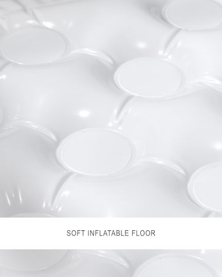 Intex Piscină Pătrată Pentru Copii 57l Gonflabilă 85x85x23cm Albastră