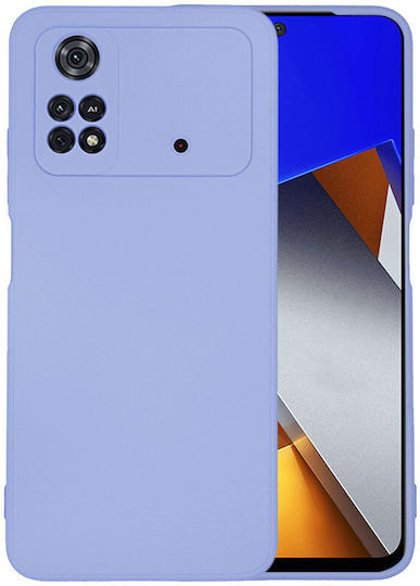 Sonique Liquid Back Cover Σιλικόνης Λιλά (Poco M4 Pro)