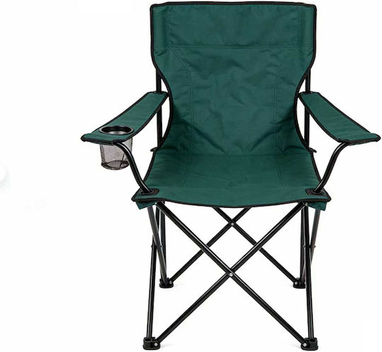 Medrelaxhome Σετ Camping 2 Τεμαχίων, Με Σκηνή Camping Με Προστασία Uv Και Πτυσ. Καρέκλα Camping Deluxe Πράσινη