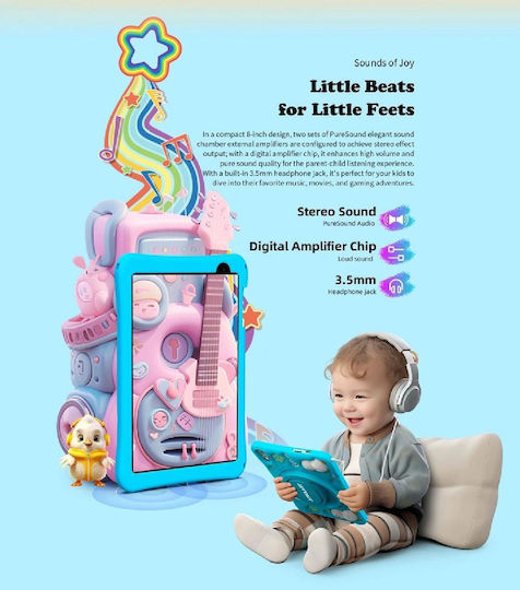Teclast P85T Kids 8Инчове Таблет (4GB/64GB) Син