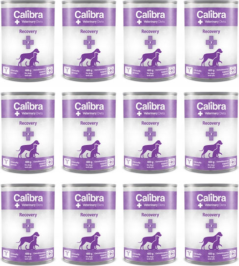 Calibra Cat Recovery Nasses Hundefutter Für Kastrierte Hunde Dose 12x400gr