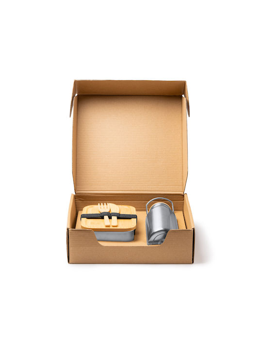 Recipient De Mâncare Inox Bej 800ml
