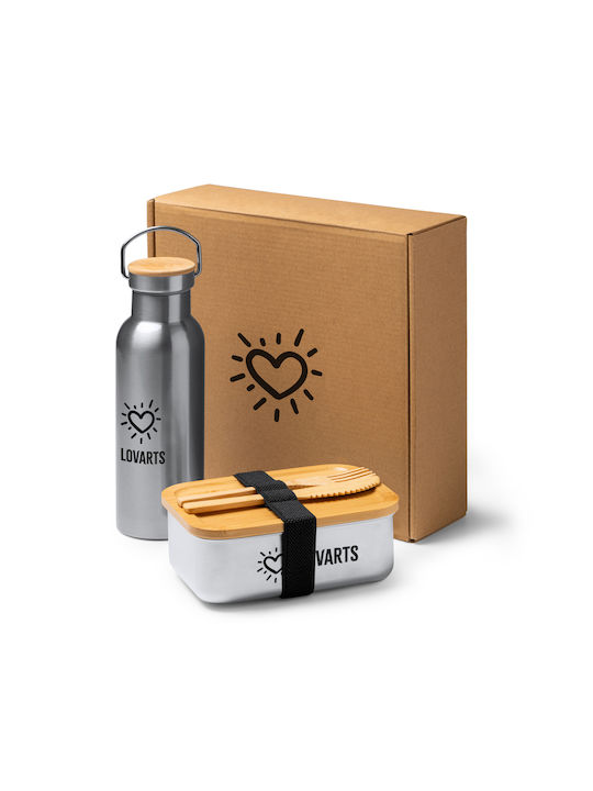 Recipient De Mâncare Inox Bej 800ml