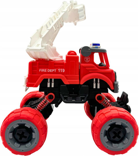 Megadidi Camion de Pompieri Pull Back