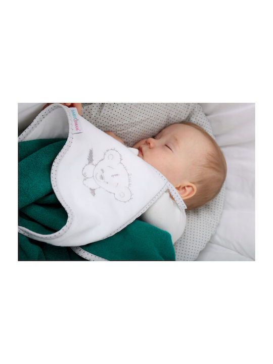 BabyMam Prosop De Corp Pentru Bebeluşi Teddy Bear Verde 100x100cm