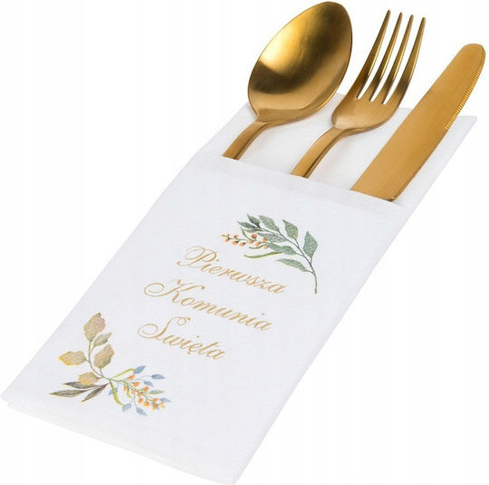 Kieszonki Cutlery Napkins First Communion 25pcs
