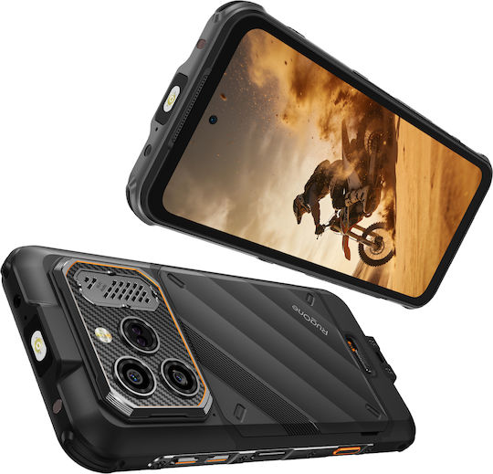 RugOne Xever 8 (8/256GB) Ανθεκτικό Smartphone Μαύρο