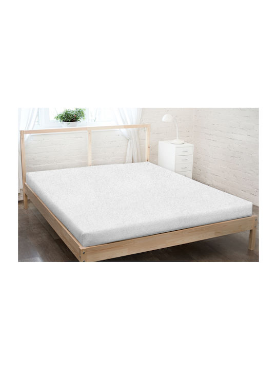 KZ Single Fitted Sheet 90x200cm White