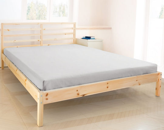 KZ Μονό 160x200εκ. Light Gray