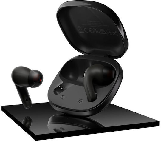 HiFuture Sonic Core In-ear Bluetooth Handsfree Ακουστικά με Αντοχή στον Ιδρώτα και Θήκη Φόρτισης Γκρι