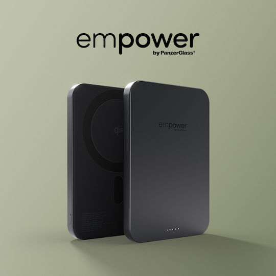 PanzerGlass Empower MagSafe 5000mAh 15W with USB-C Port Black