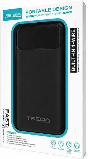 Auto Gs Power Bank 10000mAh mit USB-A Ausgangsanschlüsse Schwarzes