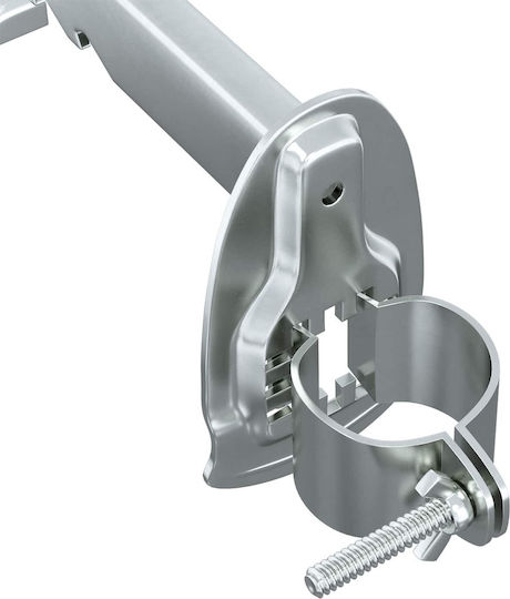 vidaXL Βάση Ομπρέλας Μεταλλική Ασημί 27.5cm