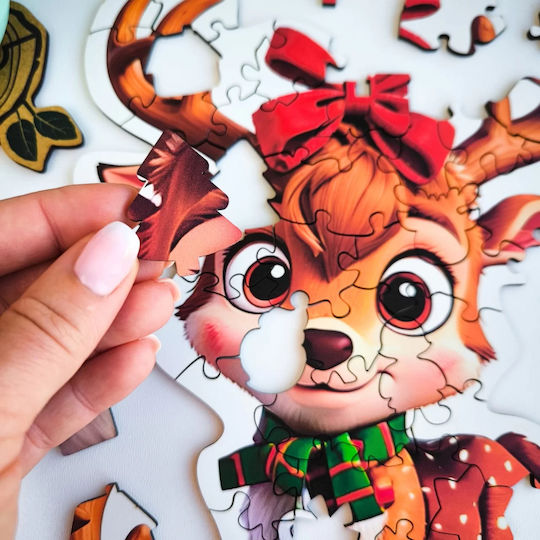 Wooden Kids Puzzle 50pcs Alexander Toys