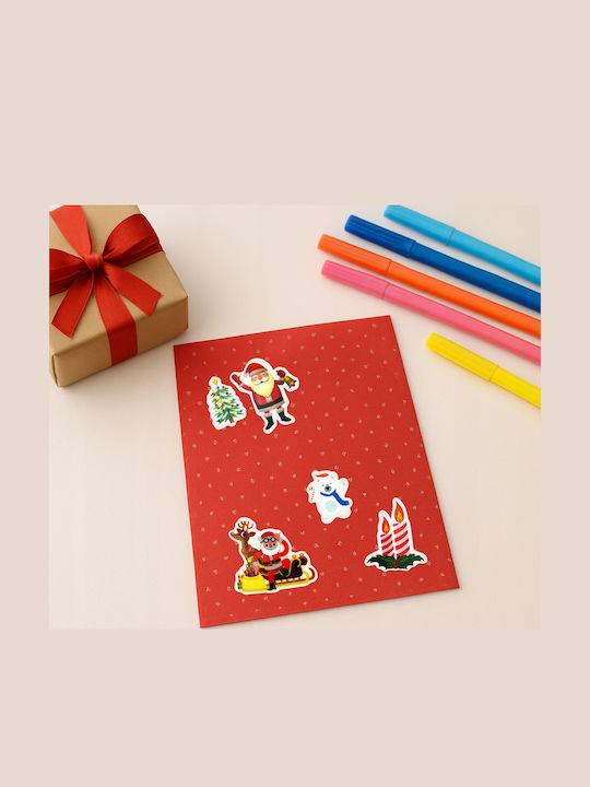 Christmas Gel Window Stickers Mix Vergionic