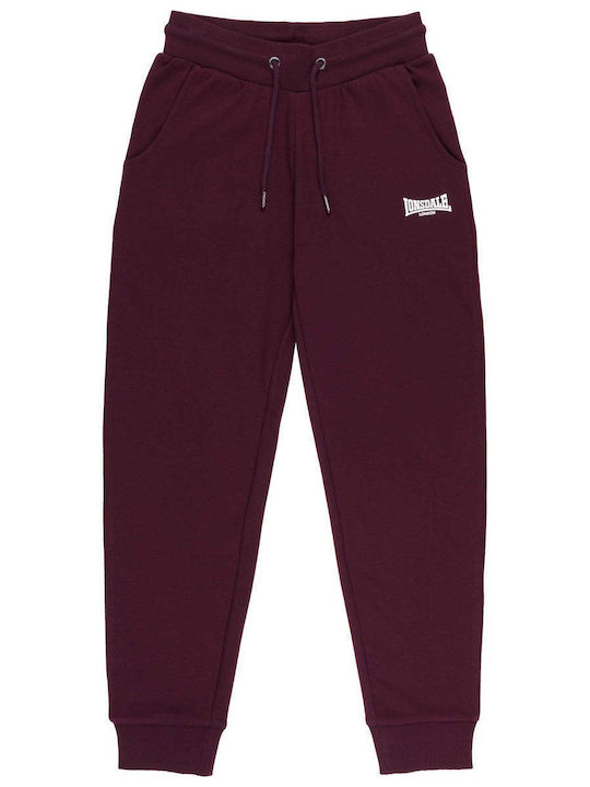 Παντελόνι Φόρμας με Λάστιχο Oxblood/chalk