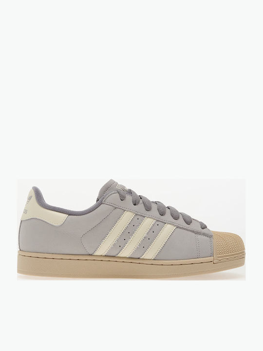 Superstar Ii Männliche Sneakers Grau Zwei