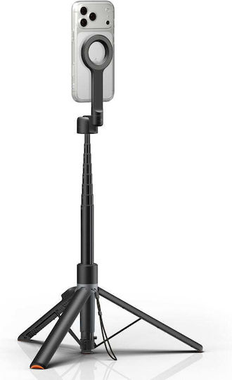 Spigen S582 Selfie Stick Cell Phone Tripod Bluetooth Black