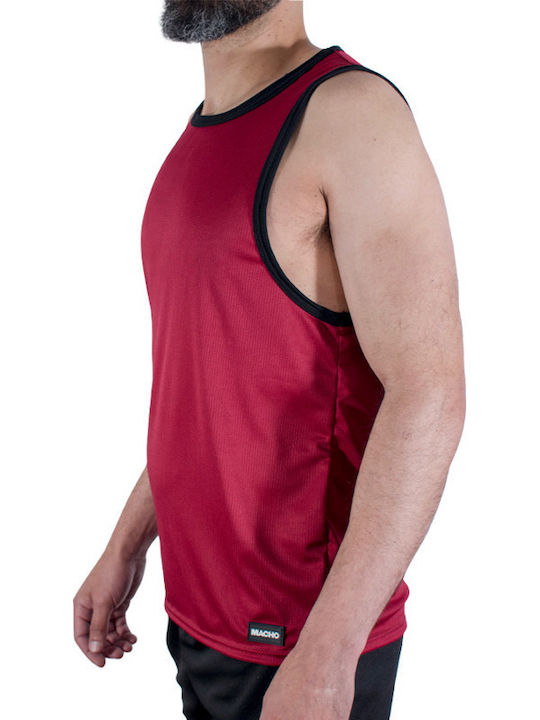 Macho Underwear Blouse Maroon