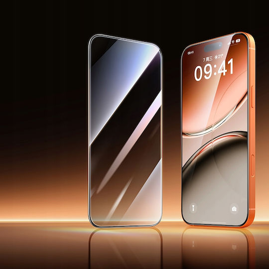 Mcdodo Datenschutz Gehärtetes Glas Auto-fit Displayschutzfolie Apple iPhone 17 Pro