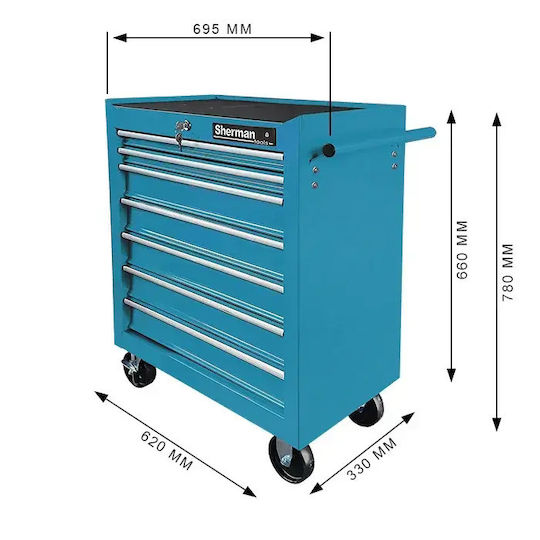 Sherman Metal Tool Chest