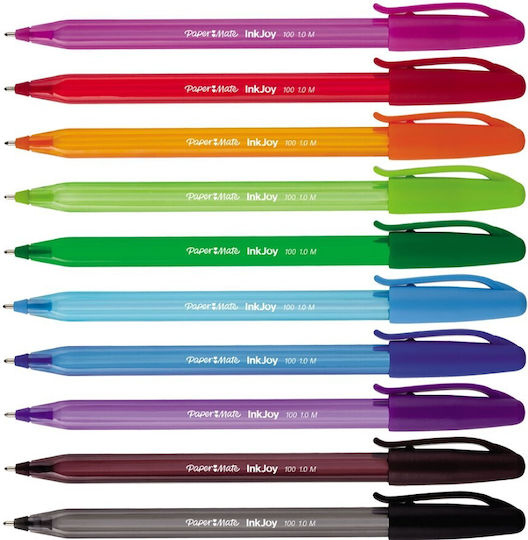 Paper Mate 100 Στυλό Ballpoint 10τμχ