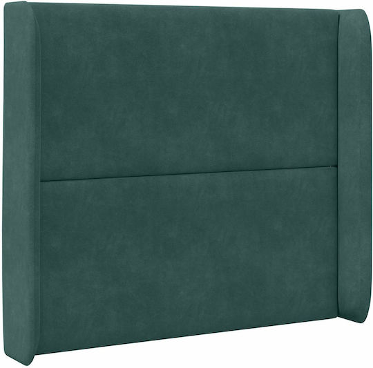 vidaXL Fabric Bed Headboard Green 80cm